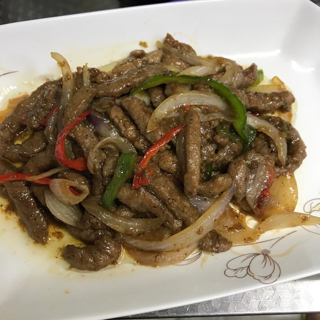 黑椒牛柳