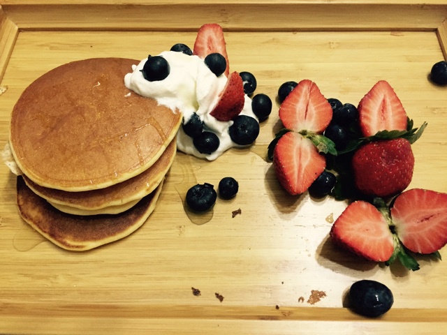 chchchloe-1做的日式薄煎饼(pancake)