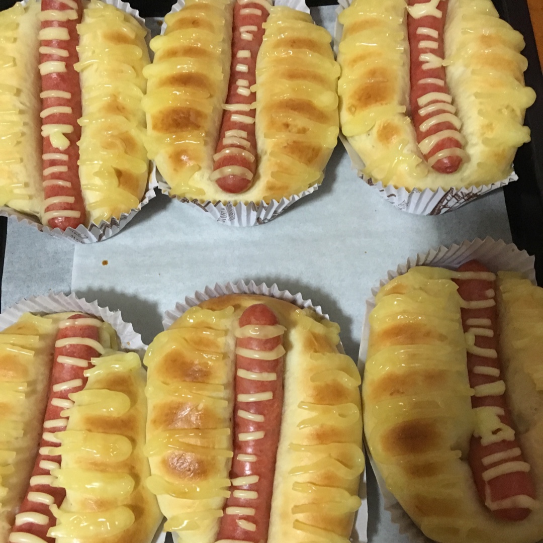 葱香台湾肠仔面包