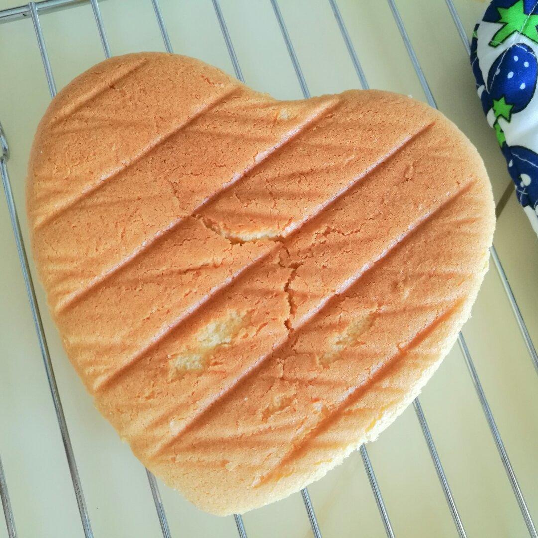 6寸原味戚风蛋糕