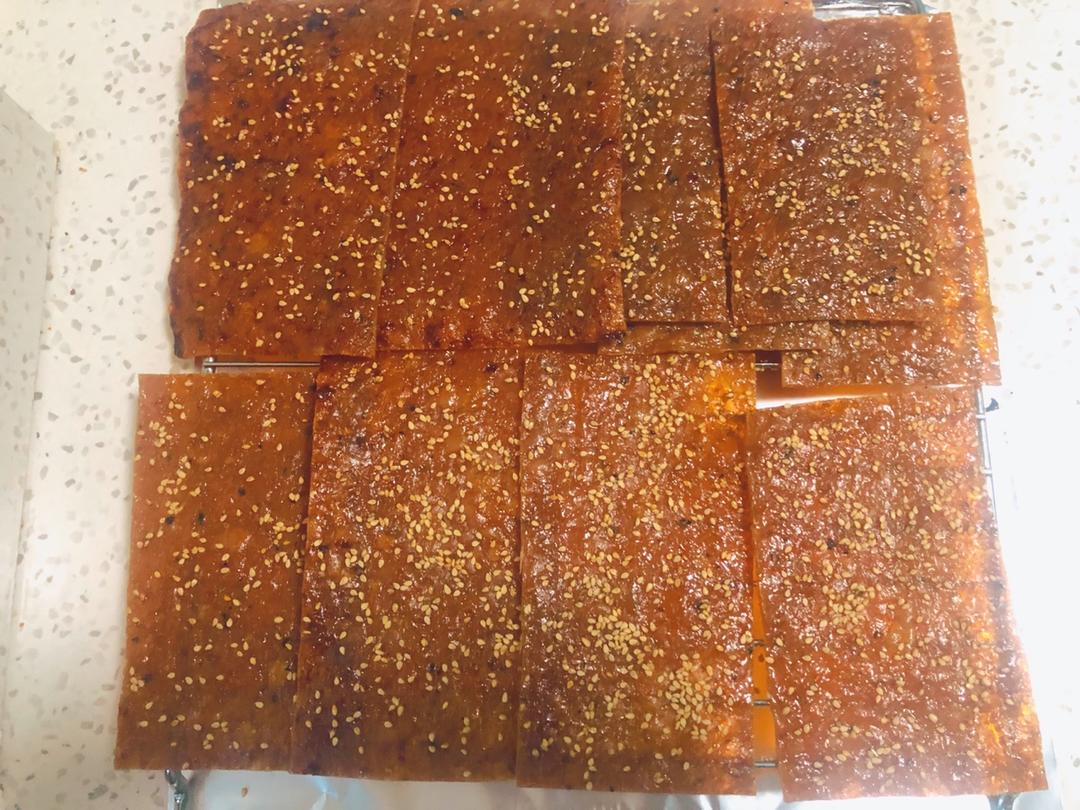 蜜汁猪肉脯（烤箱版）