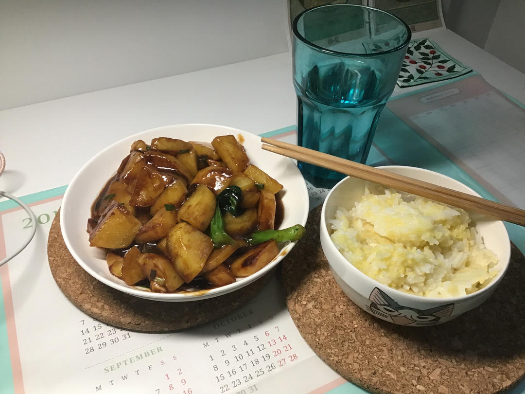 🔥巨下饭，软糯入味！比肉还好吃的红烧土豆