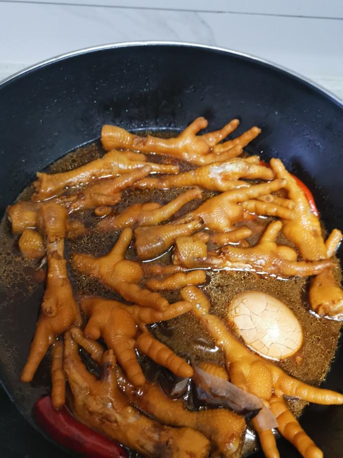 卤鸡爪