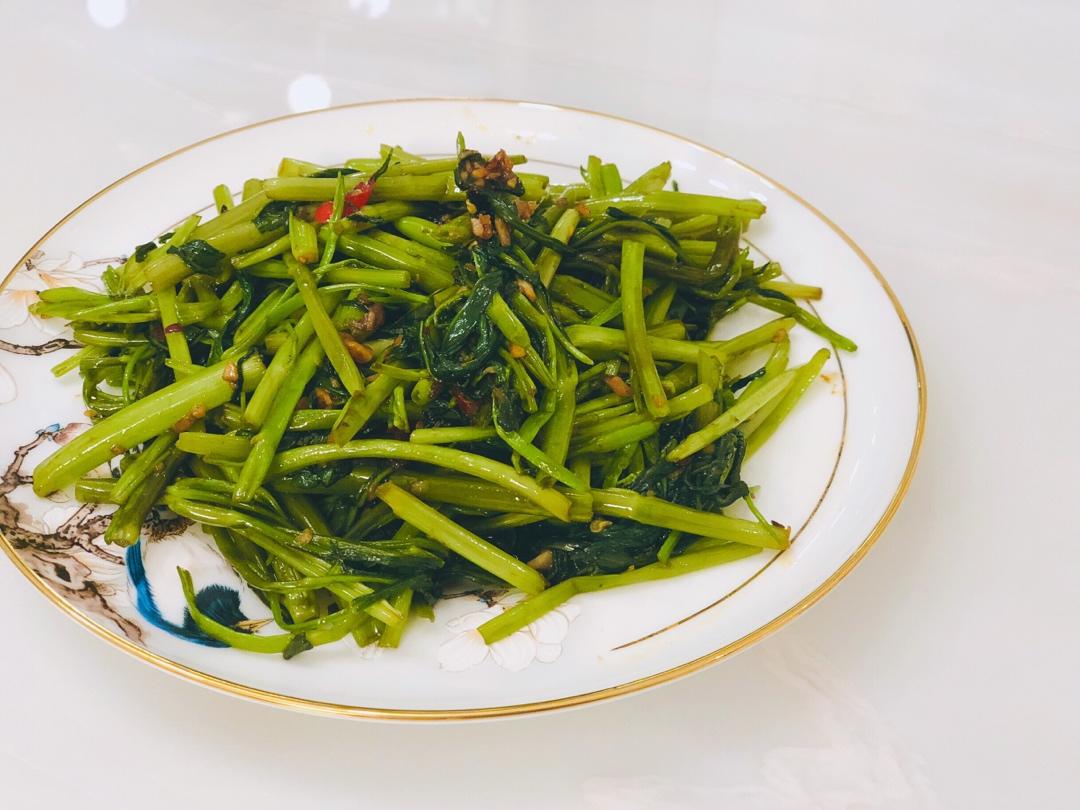 【曼食慢语】虾酱空心菜