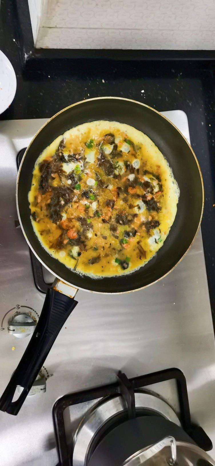 紫菜煎蛋饼