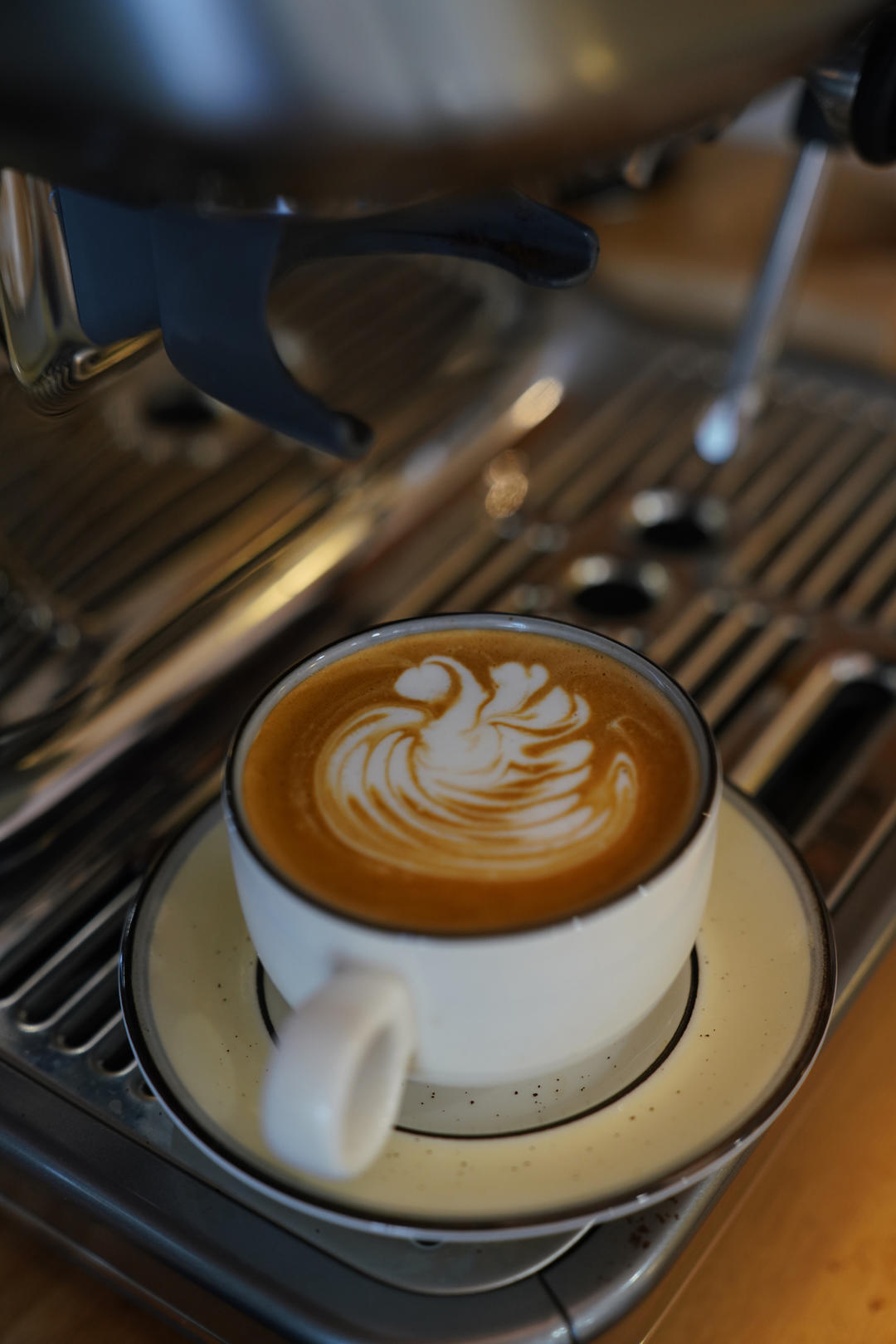 每天练一杯咖啡拉花