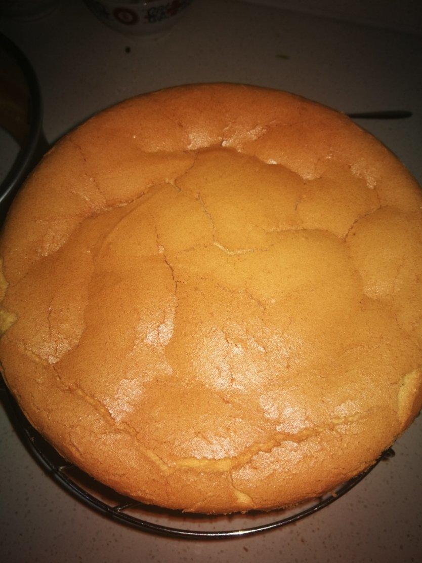 八寸戚风蛋糕（生日蛋糕坯）附六寸配单