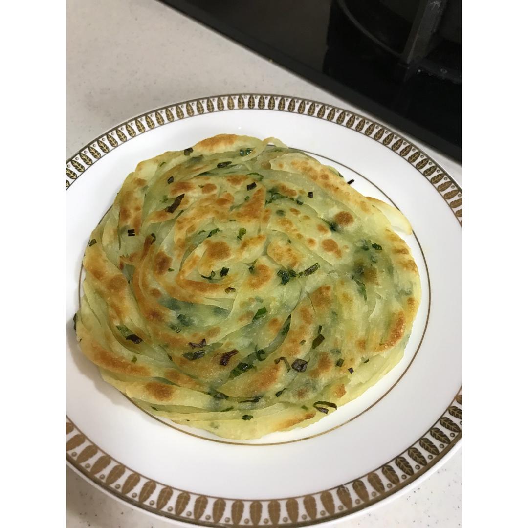 葱花手抓饼