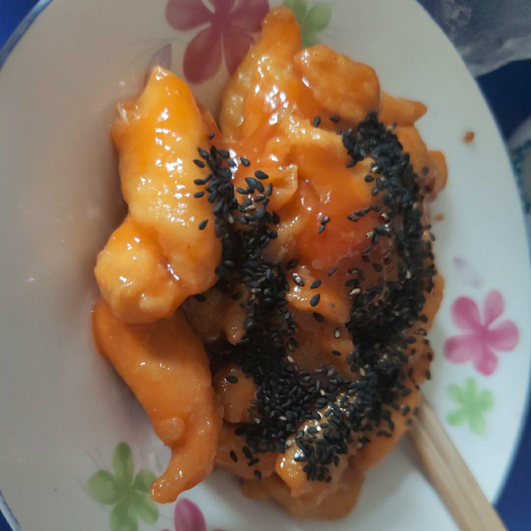 糖醋里脊（鸡胸肉）