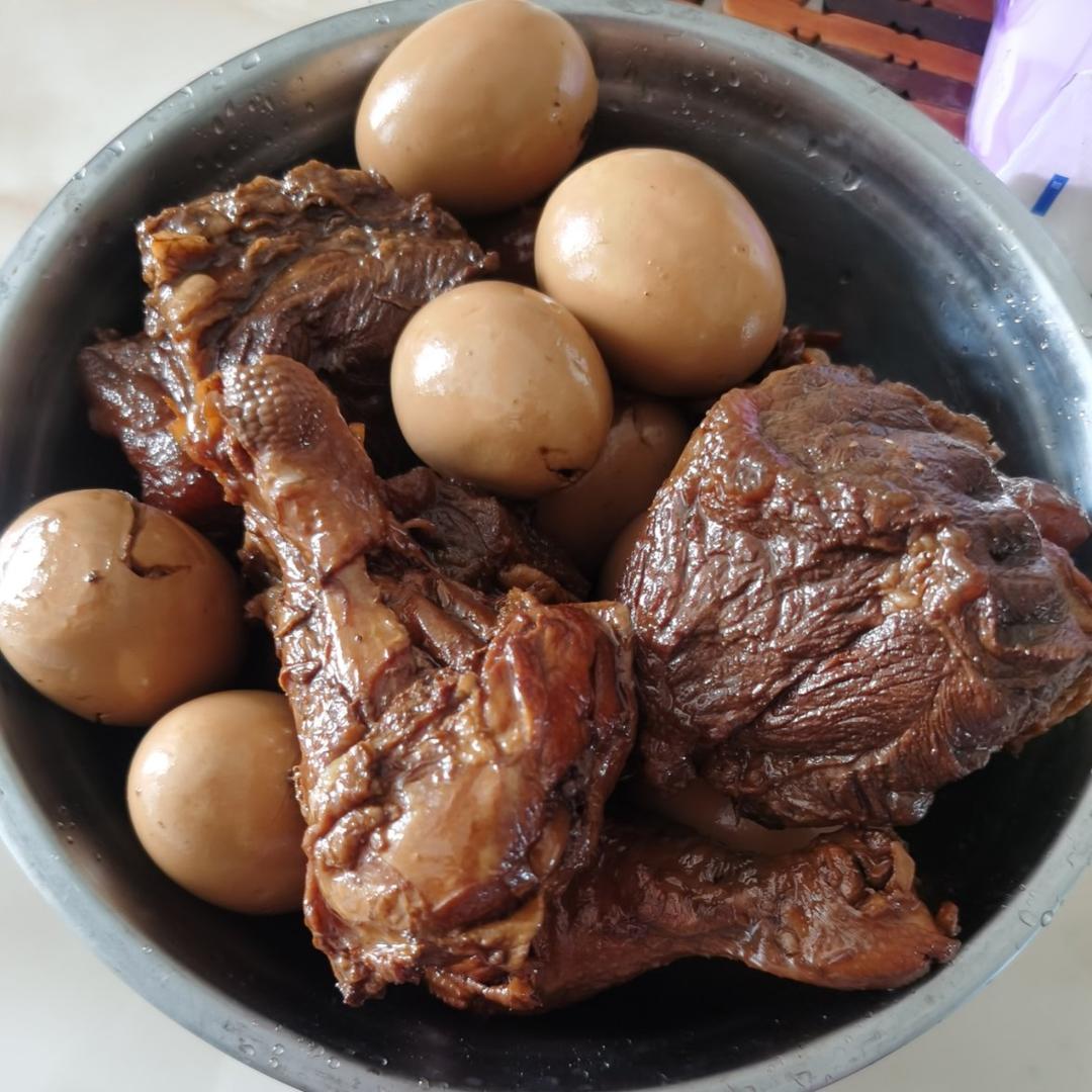 酱牛腱子肉~~（附酱猪腱子肉和卤鸡蛋做法）