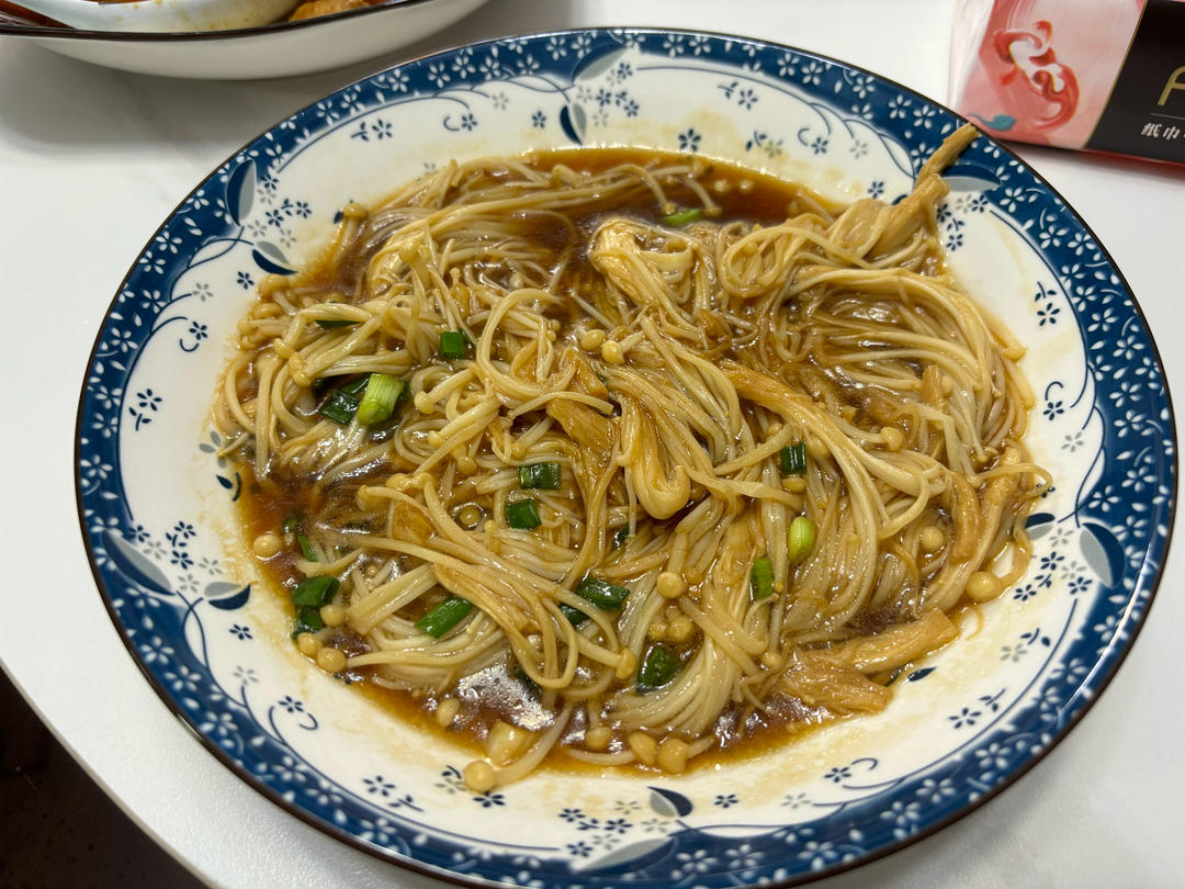 酱炒金针菇