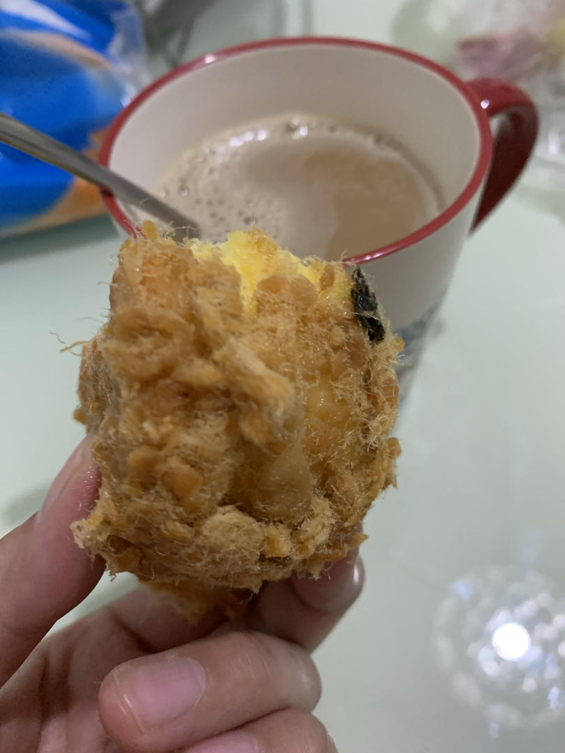 【有奖跟做】海苔肉松小贝蛋糕|酥松绵软