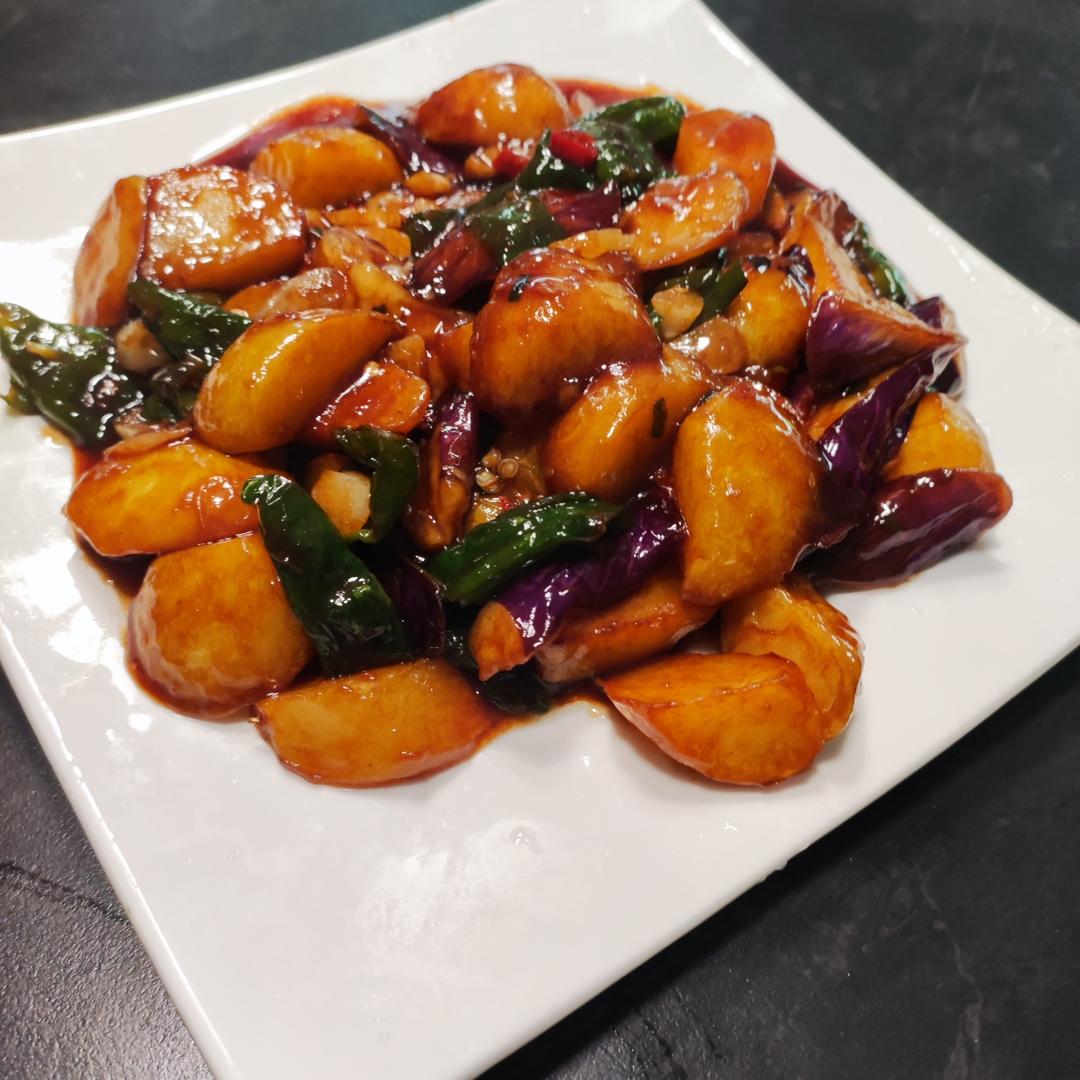 超级下饭的地三鲜