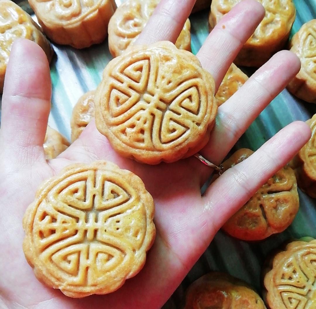 50g广式月饼新手一学就会哦