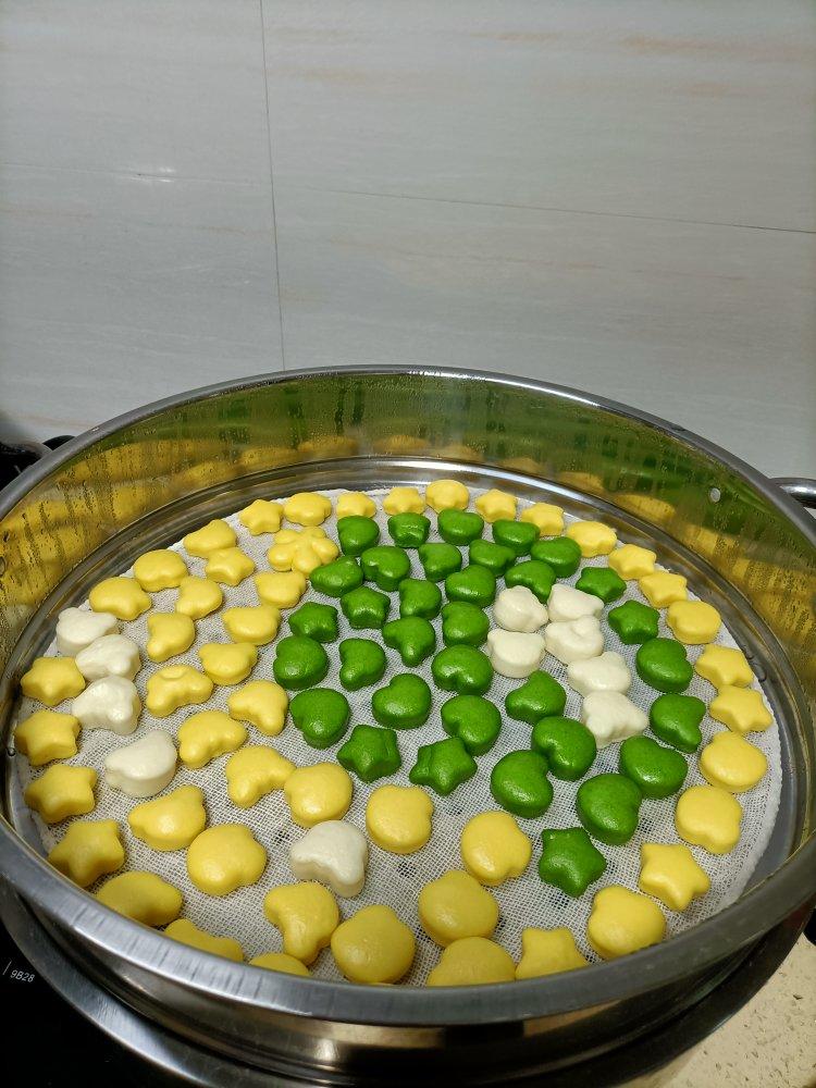 奶香味十足的小白兔卡通馒头‼️宝宝一口一个