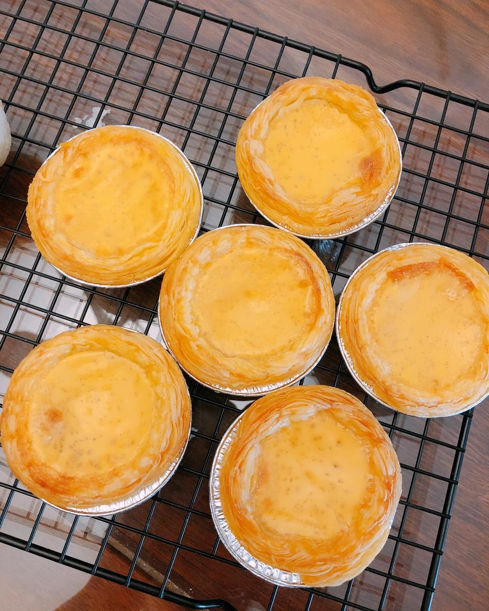 旺仔牛奶简易蛋挞，不用淡奶油，懒人做法
