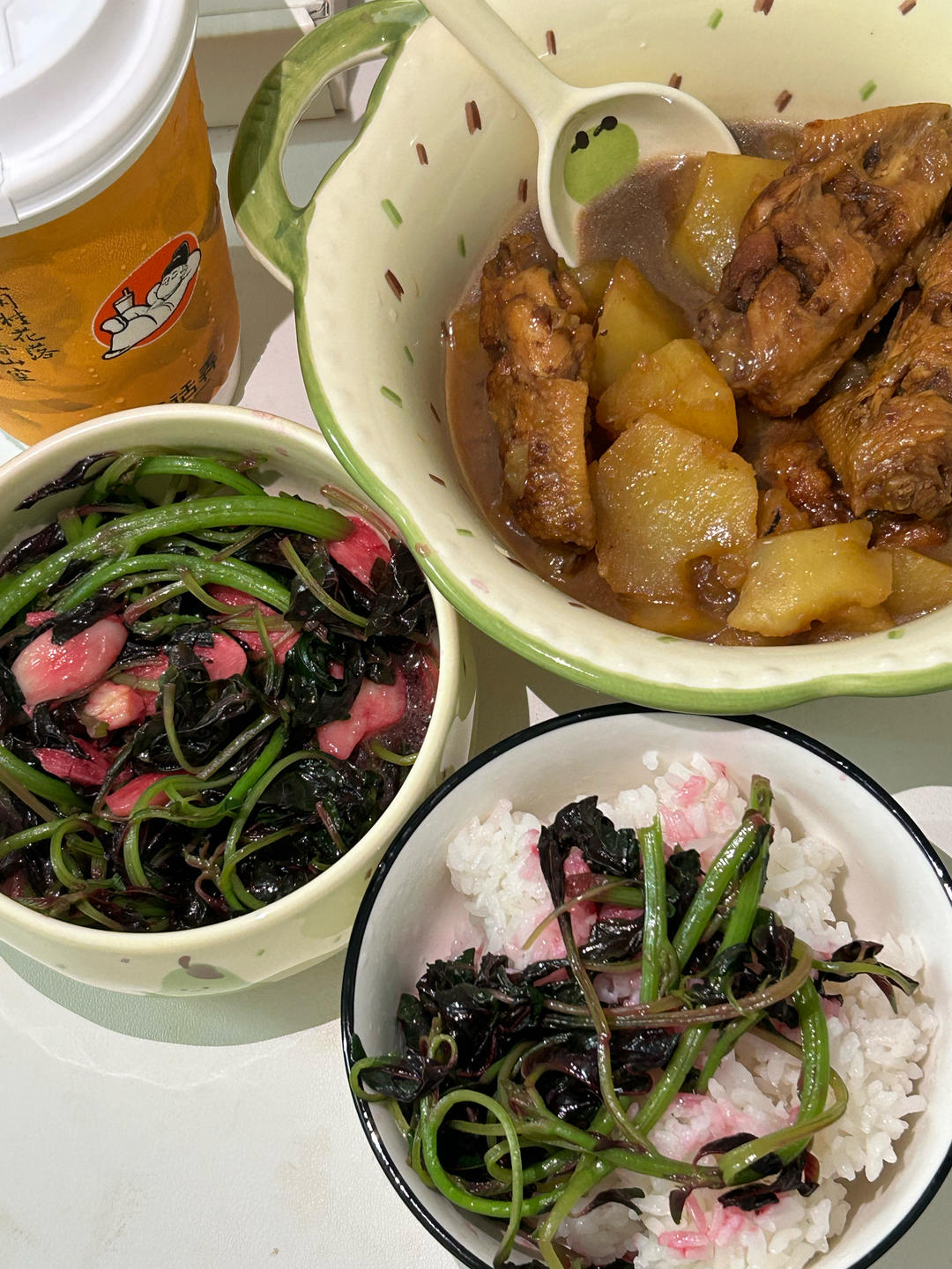 可乐鸡翅土豆煲