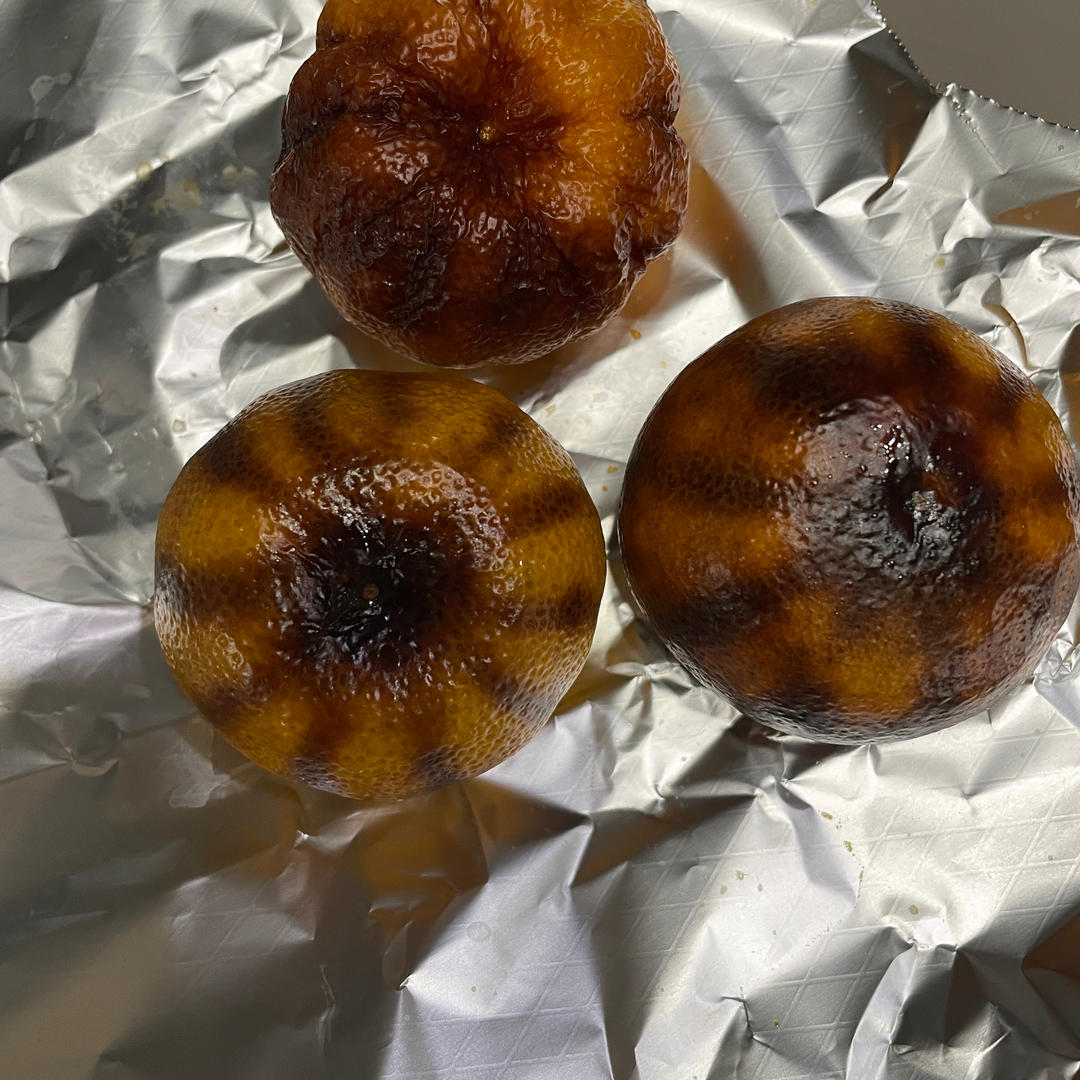 烤橘子润喉咙(空气炸锅版)