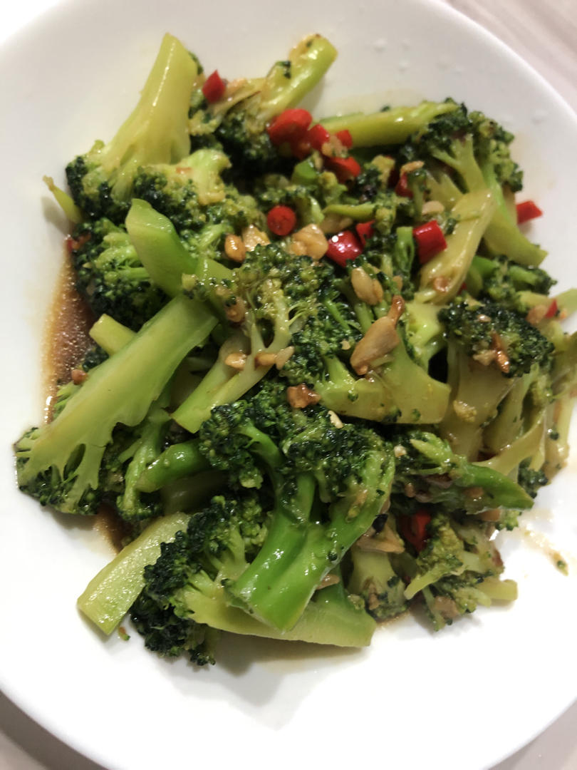蚝油蒜蓉西兰花