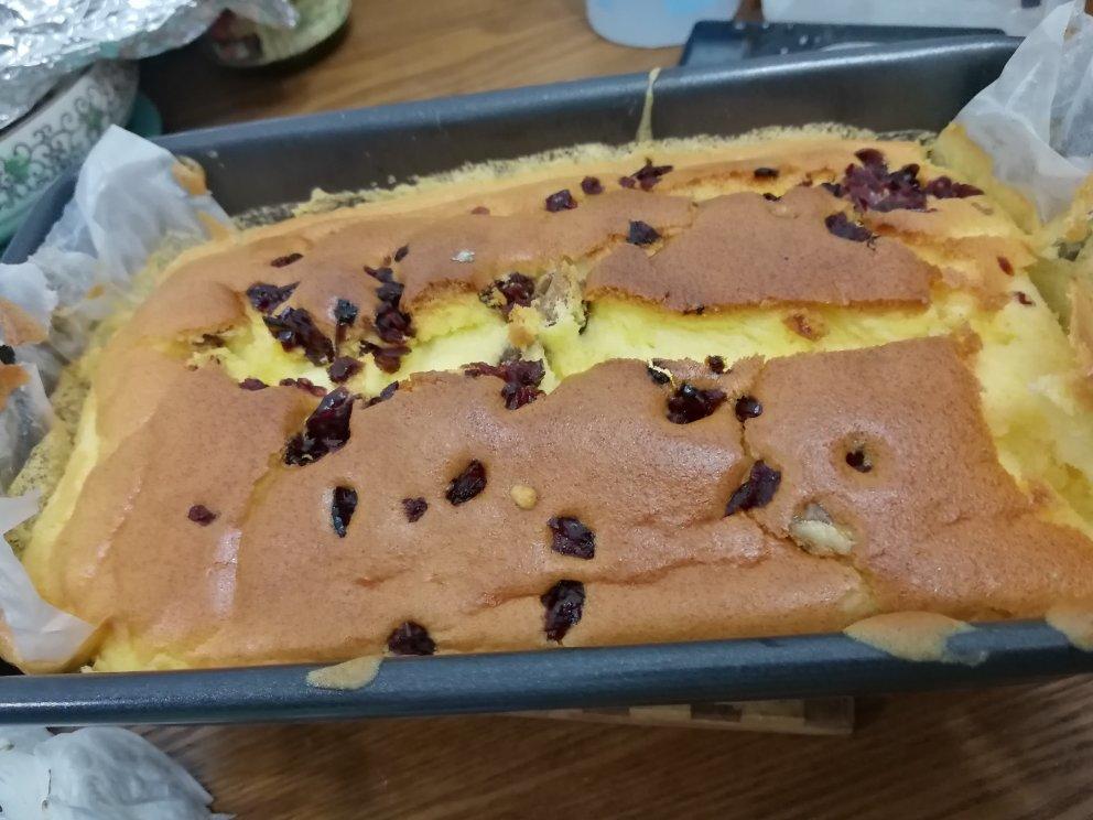 蔓越莓戚风蛋糕