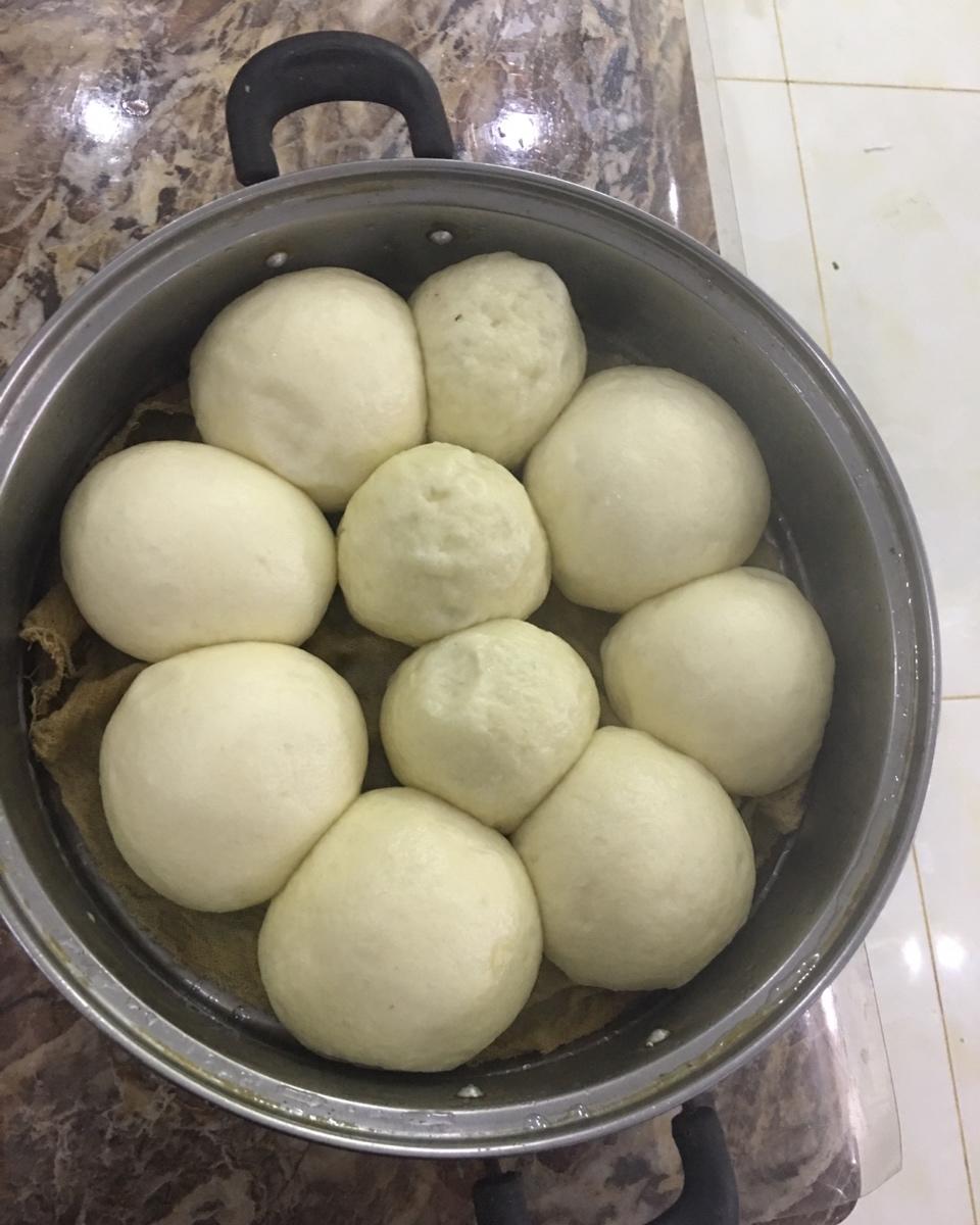 纯手工奶香馒头【无泡打粉，无添加】