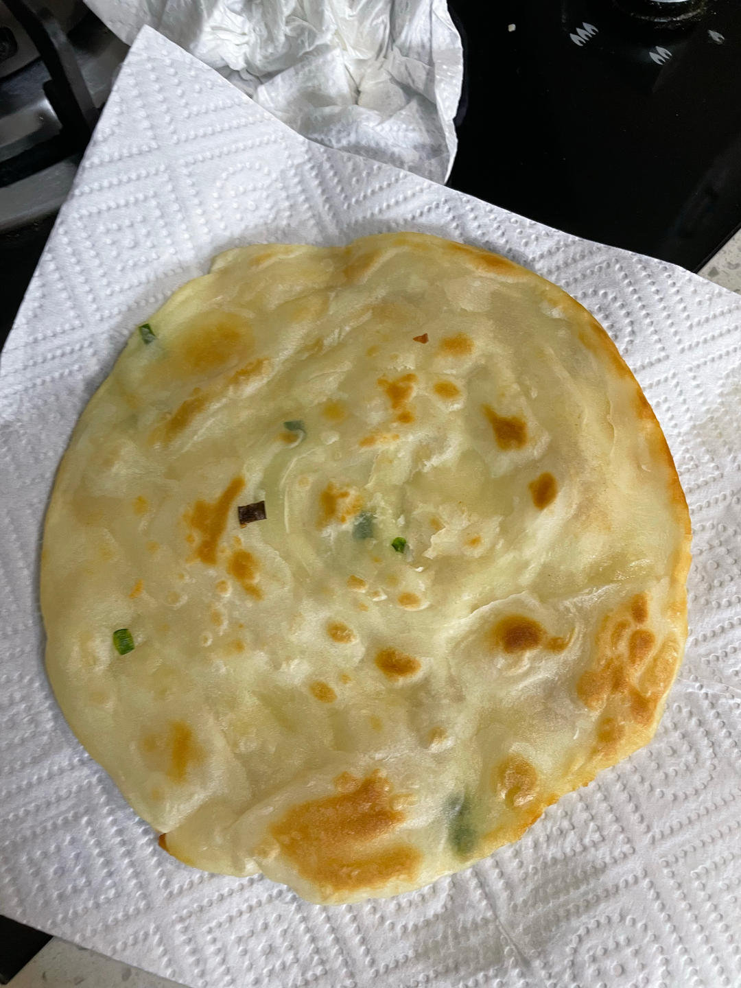 家常葱油饼 柔软多层 凉了也不硬 附细节视频详解