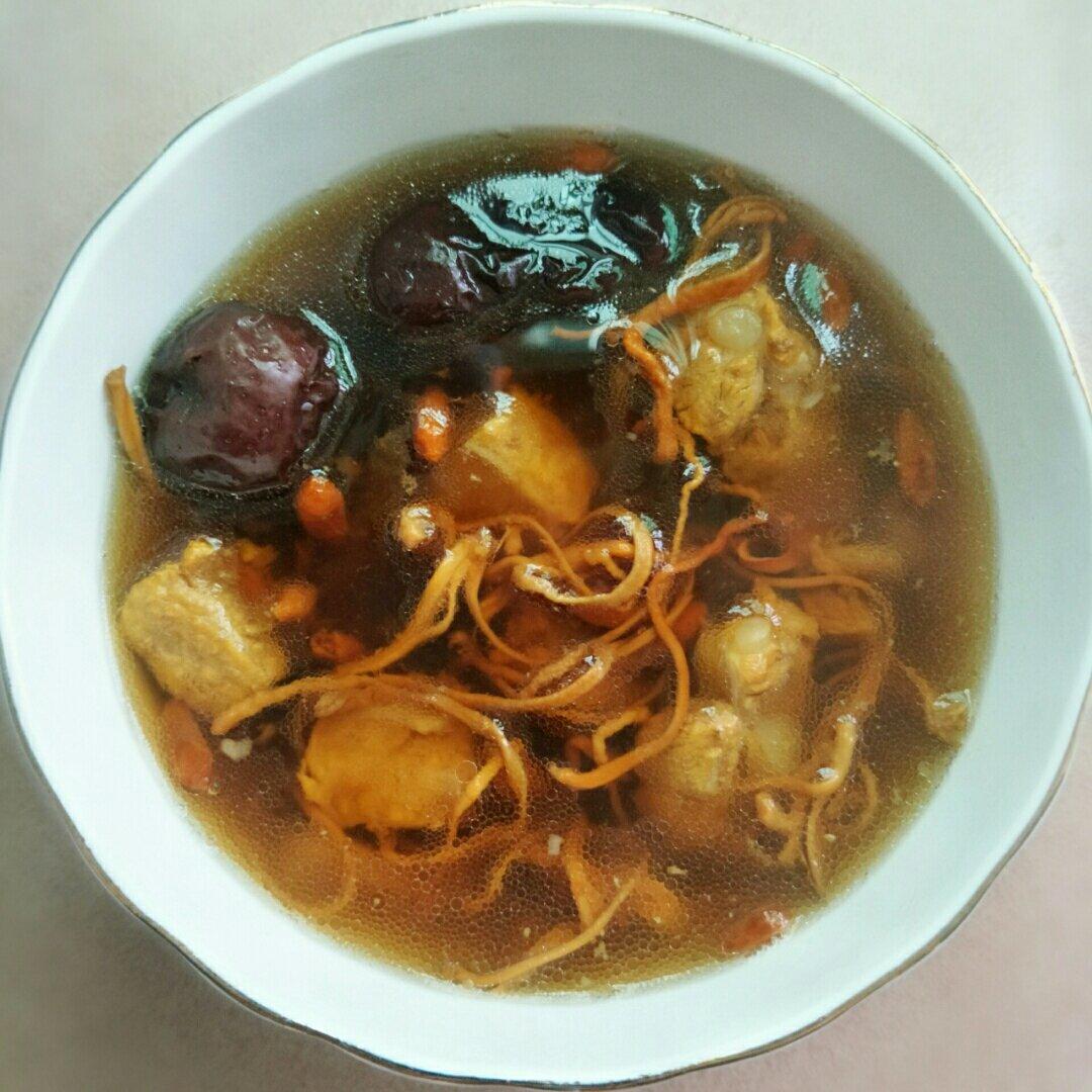 虫草花排骨汤