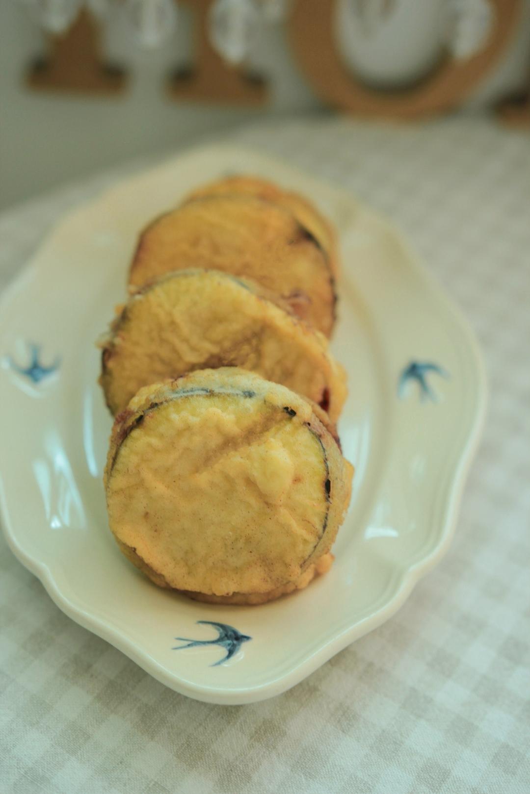 香炸茄盒-家乡的味道 Stuffed Fried Eggplant with Pork