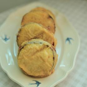 香炸茄盒-家乡的味道 Stuffed Fried Eggplant with Pork