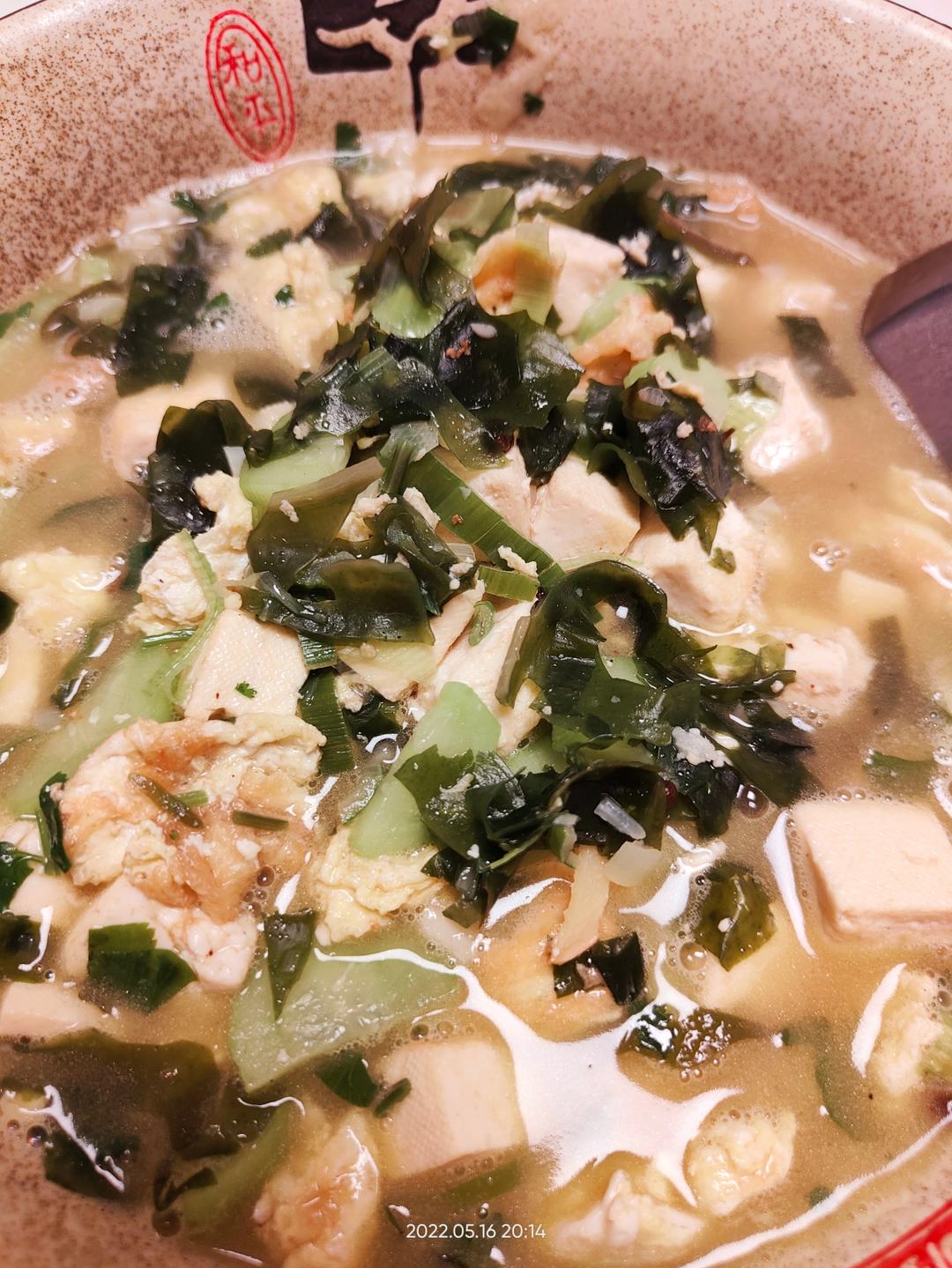 减脂黄瓜豆腐汤（转）