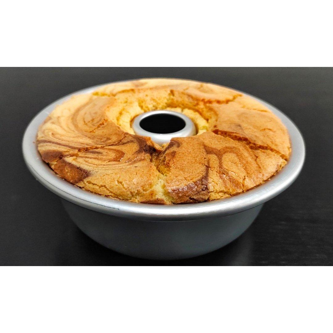 红丝绒大理石戚风Marbled Chiffon Cake（后蛋法超细腻）