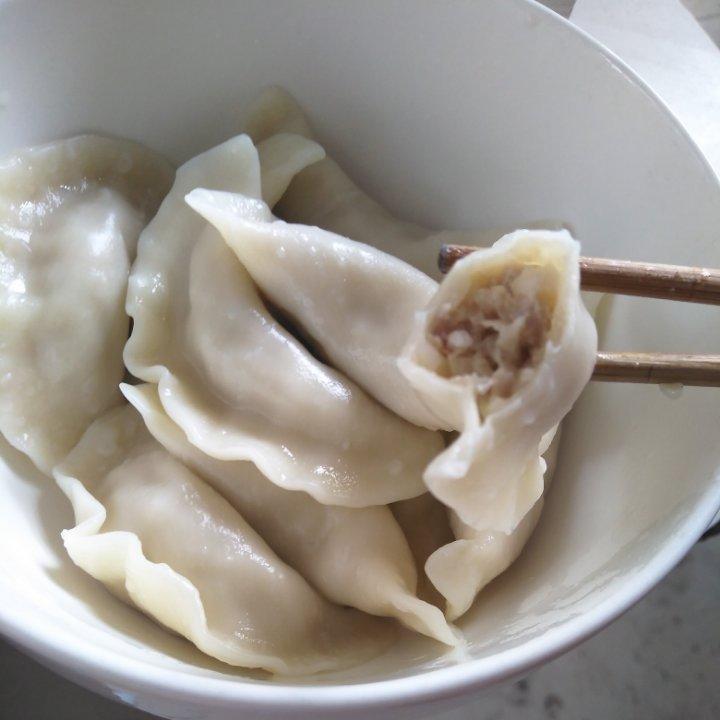 莲藕猪肉馅饺子