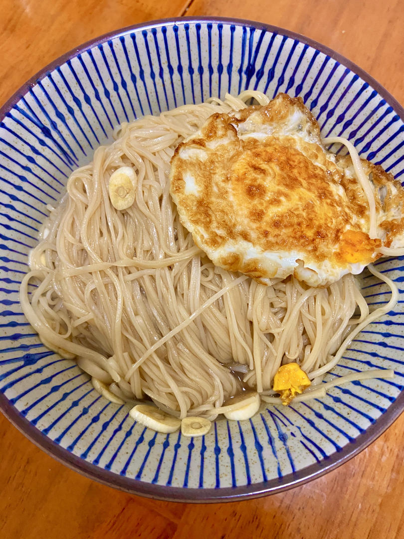 四季如夏做的蒜面条