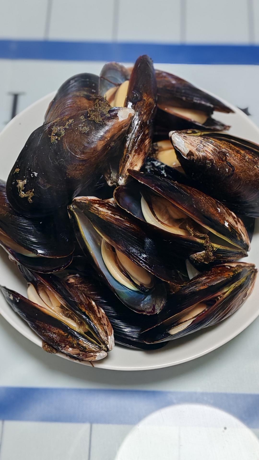 懒人清蒸贻贝