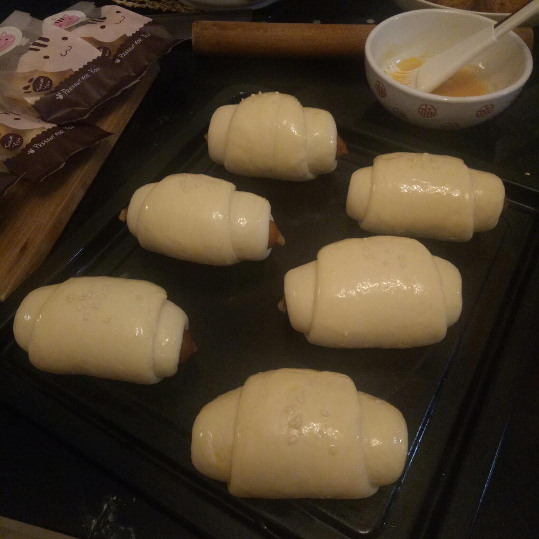 黄油面包卷