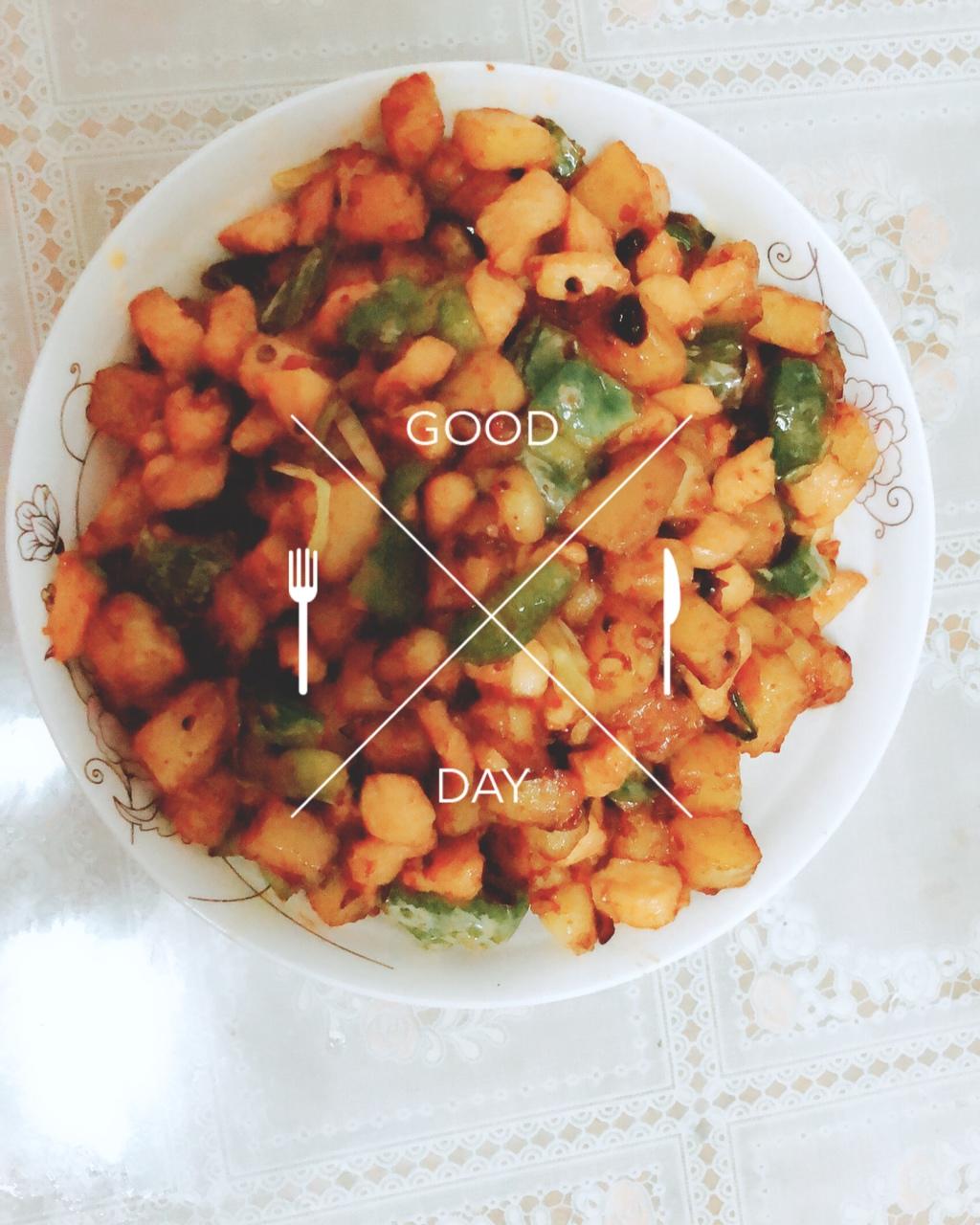 宫爆鸡丁（土豆控）