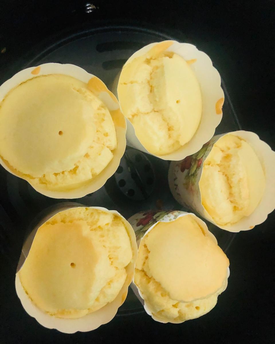 空气炸锅做纸杯蛋糕