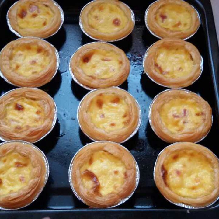 超完美味道超正的蛋挞配方，比KFC的还要嫩还要香~做过最好吃的蛋挞配方