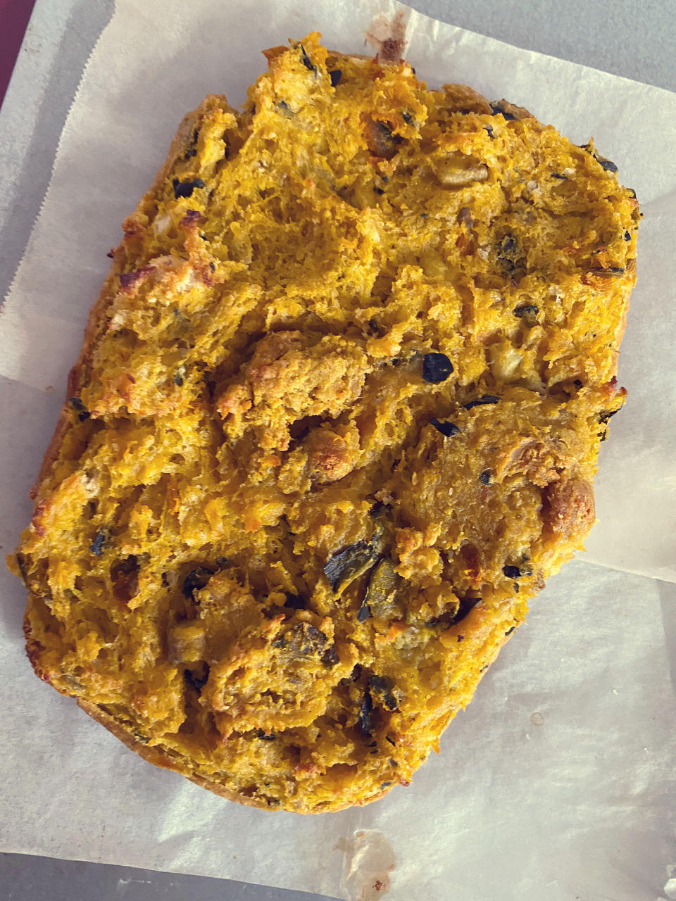 优格咸香蕉南瓜苏打面包【健康主食】