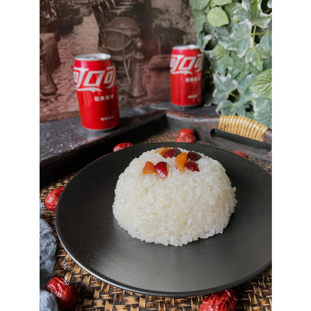 双拼腊味八宝饭