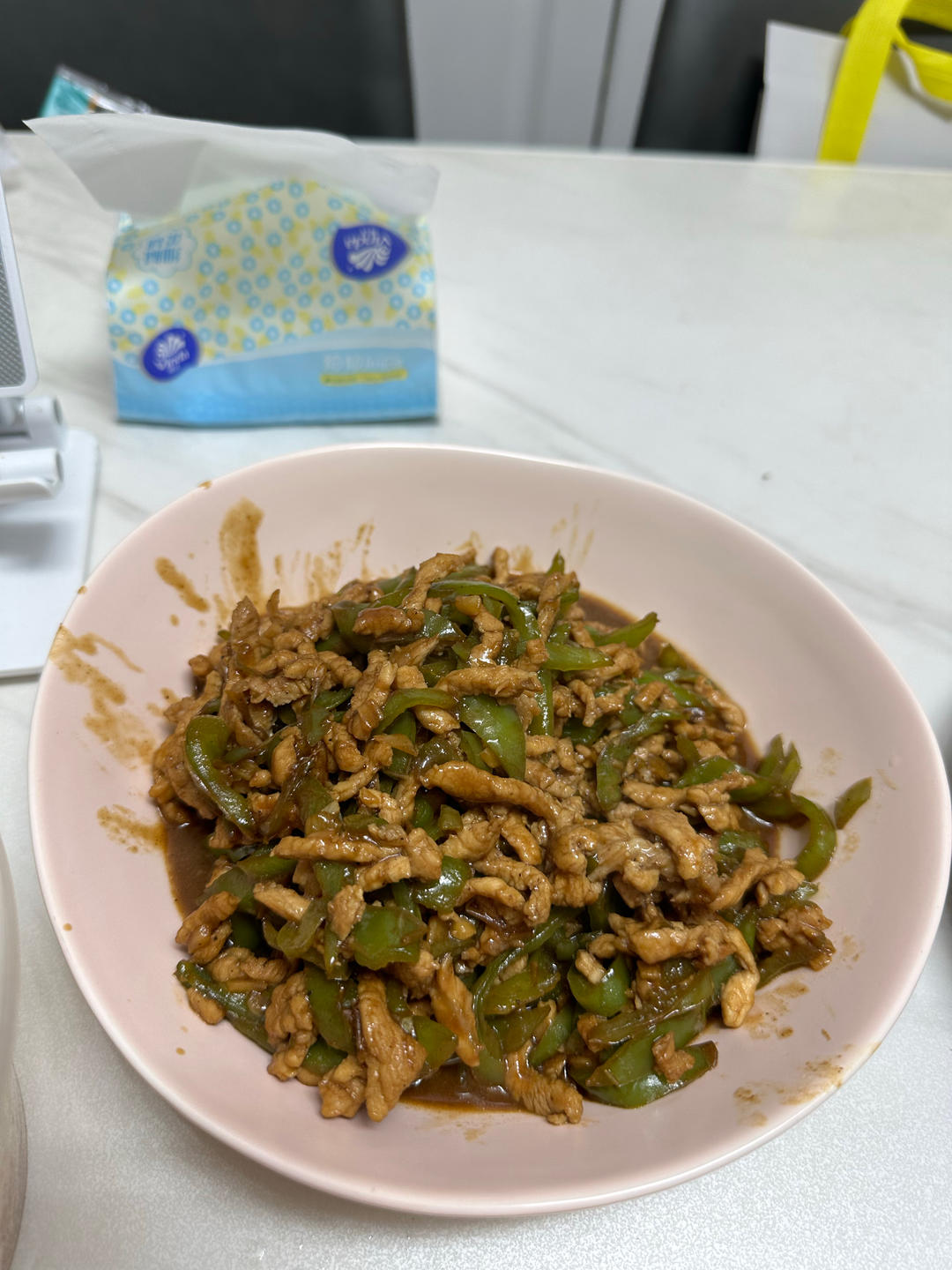 ‼️好吃到舔盘的青椒肉丝盖浇饭