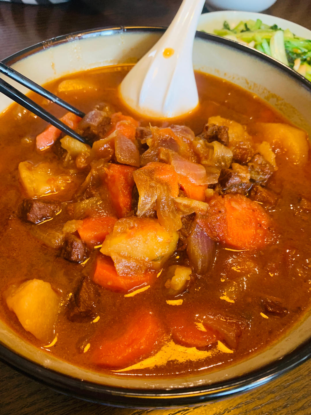 番茄土豆炖牛腩