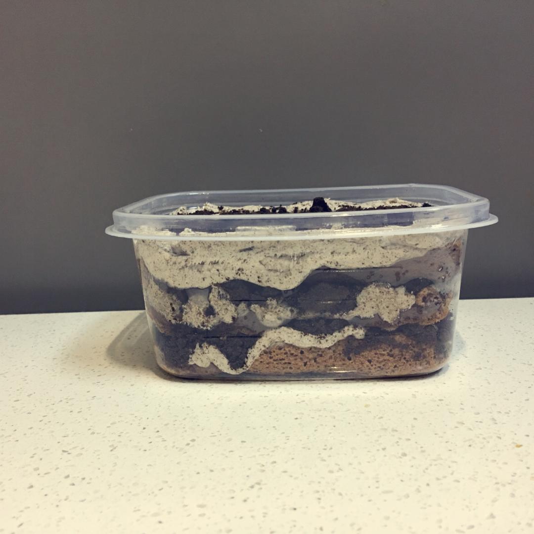 好吃到流泪的奥利奥咸奶油盒子蛋糕