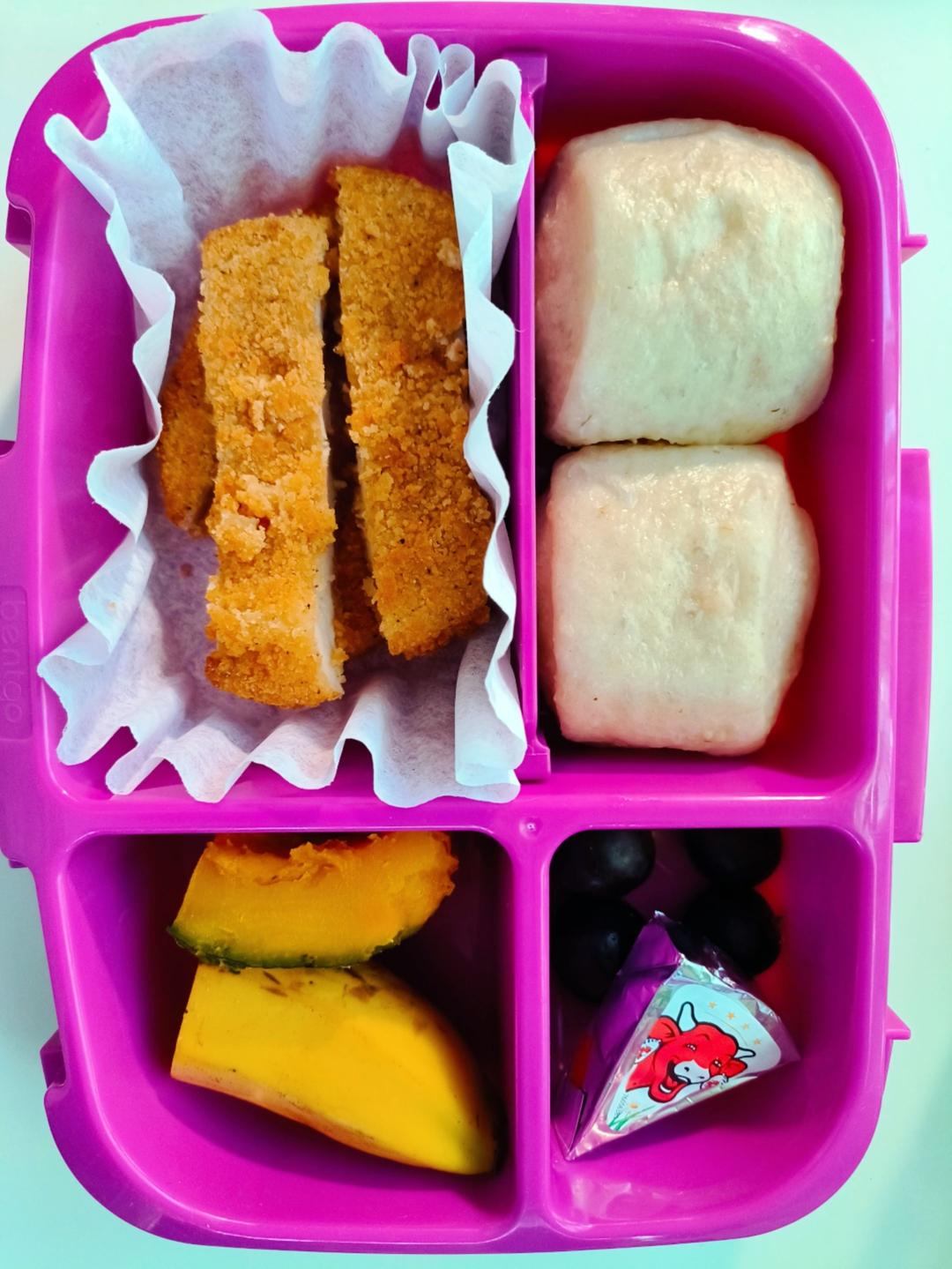 北美小学生的混搭便当