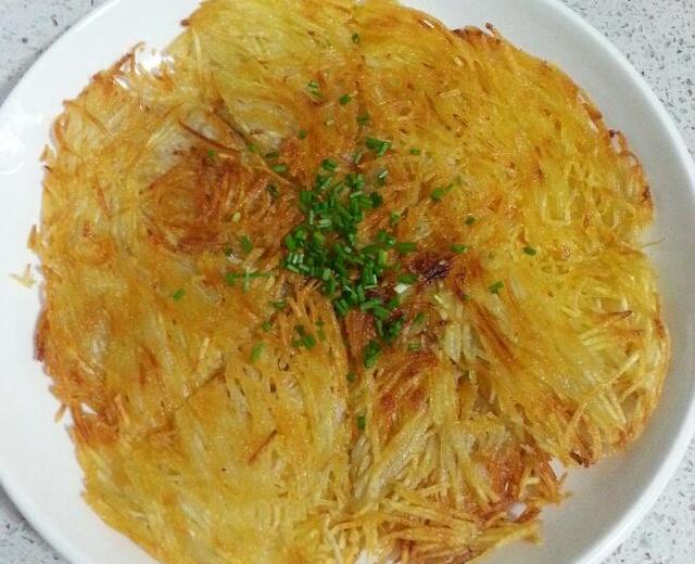 干煸土豆饼(超简单版)的做法