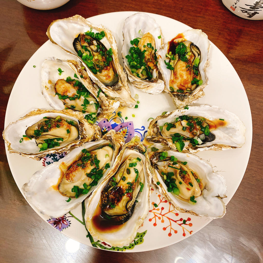 超简单～蒸蒜蓉生蚝