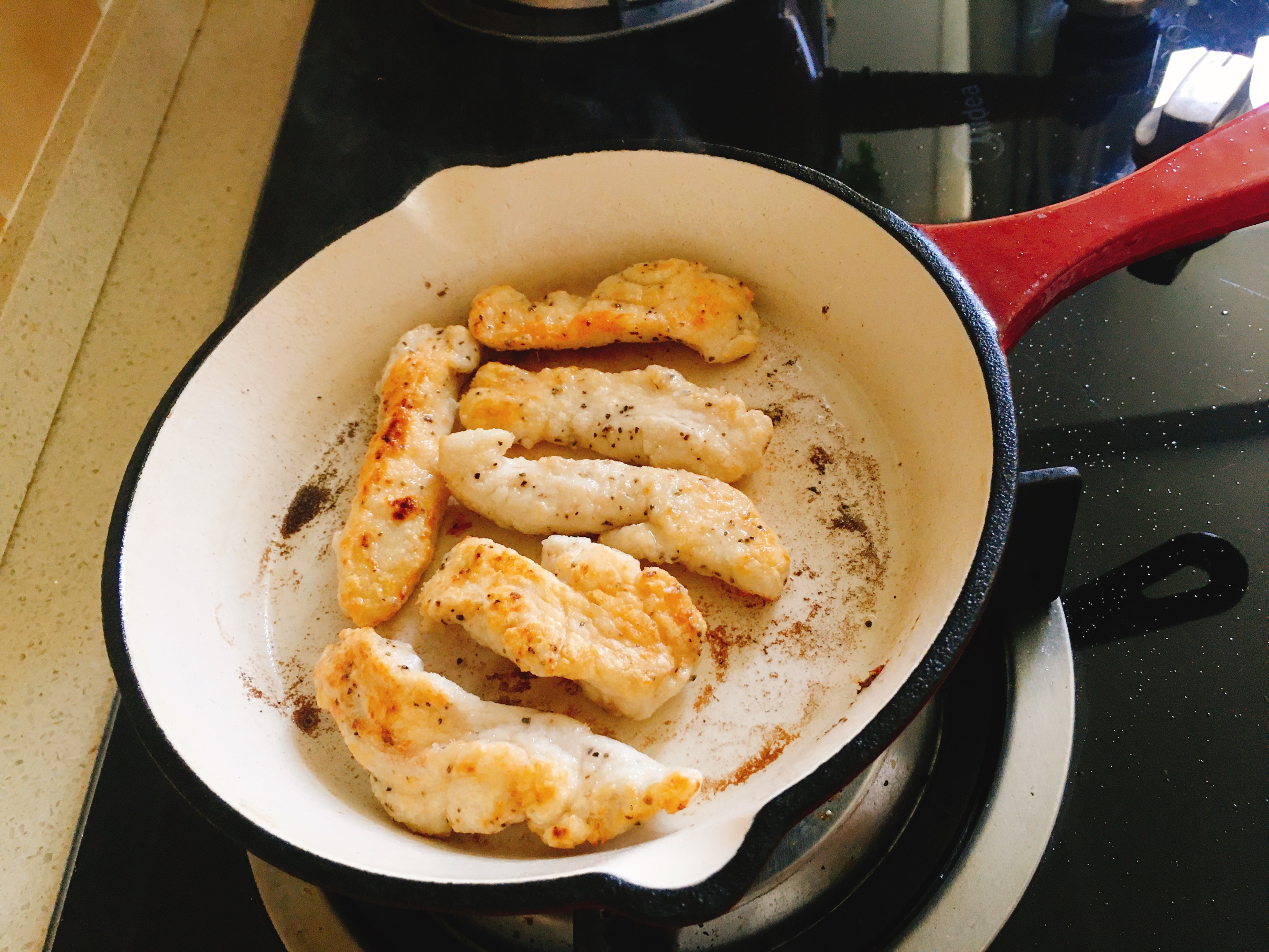 《今日料理》黄芥末酱油腌鸡胸肉的做法 步骤4