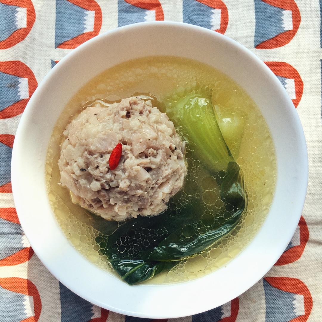 kogic做的清炖狮子头