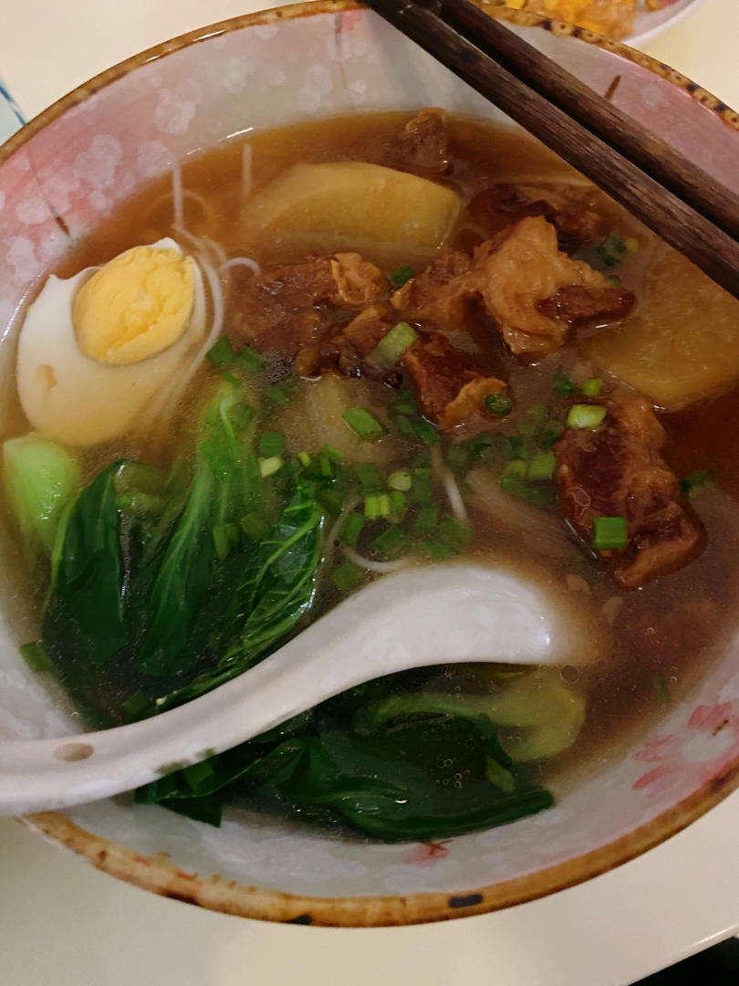红烧牛腩面
