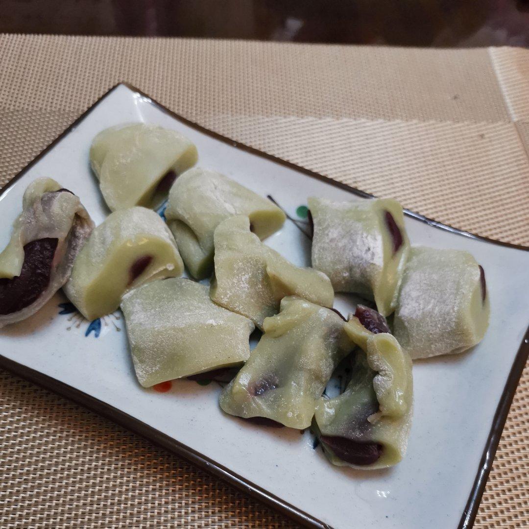 糯米红豆沙凉糕